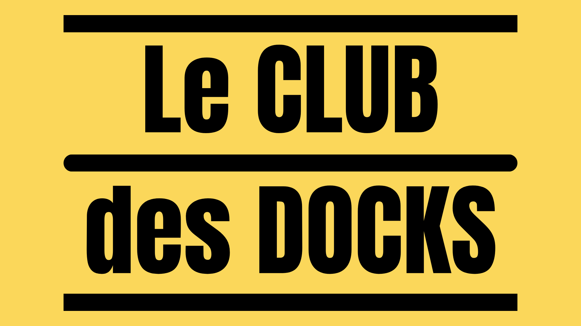 Logo – Le CLub des Docks Logo - Le CLub des Docks